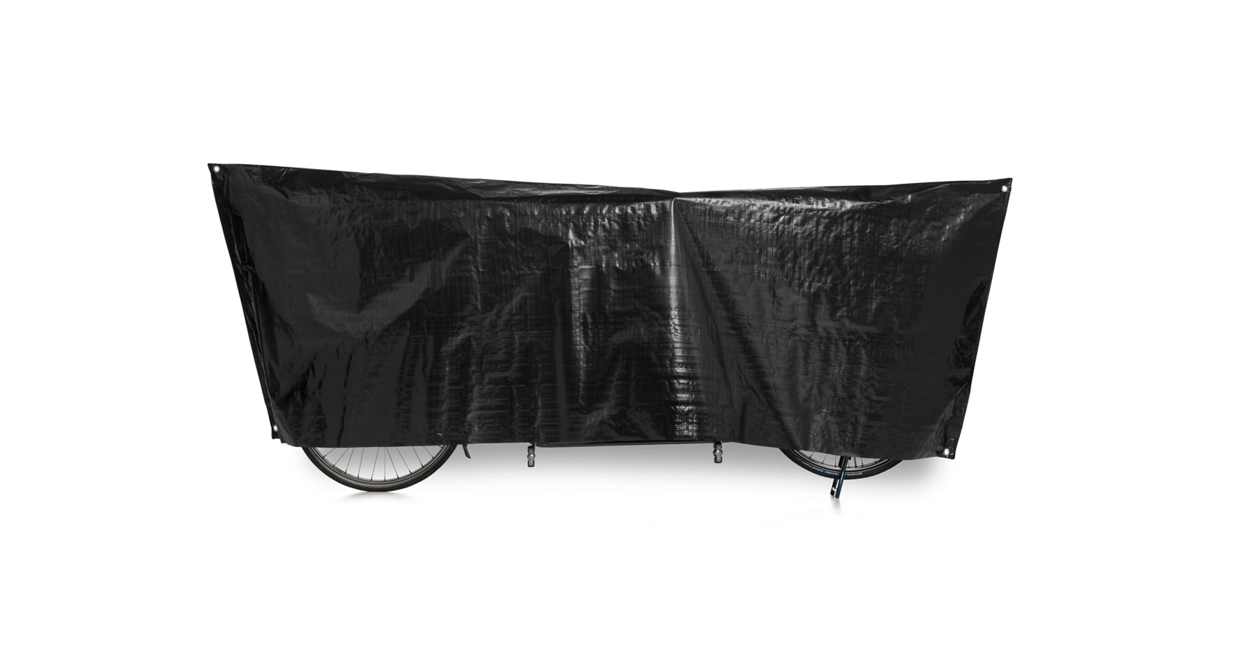 VK E-Bike Schutzhülle Tandem - Extralang Inkl. Ösen & Leine Schwarz 1 VK E-Bike Schutzhülle Tandem - Extralang Inkl. Ösen & Leine Schwarz