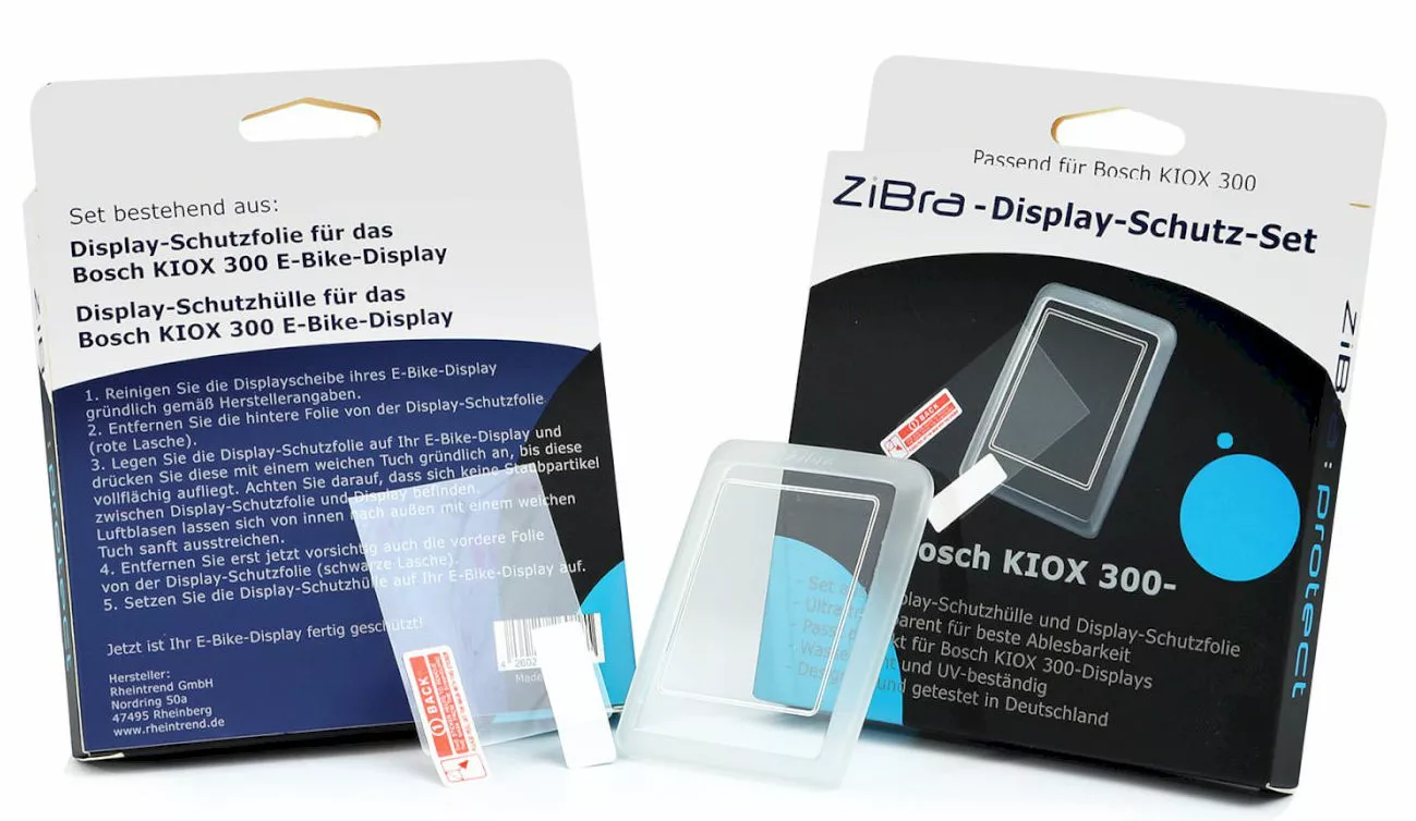 Zibra Display Cover - Set Für Bosch Kiox 300 1 Zibra Display Cover - Set Für Bosch Kiox 300